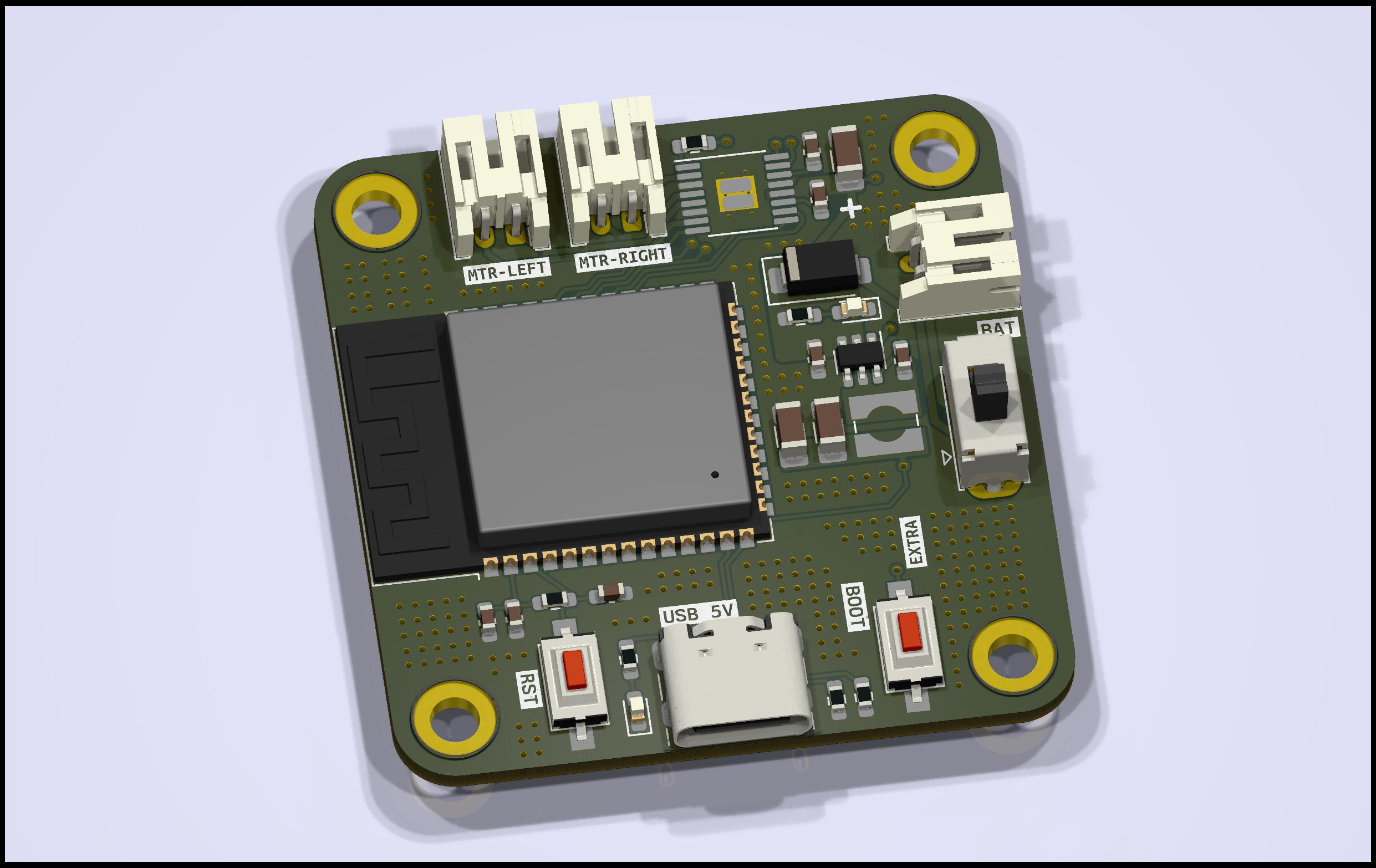 BattleButBot PCB